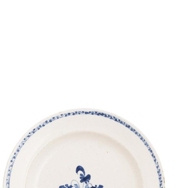 19th Century Earthenware Plates, Viana, Set of 2 For Sale - Image 4 of 6