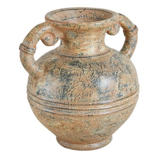 Italian Terracotta Vase, 19th Century For Sale
