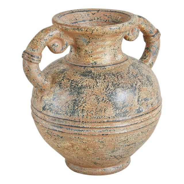 Italian Terracotta Vase, 19th Century For Sale