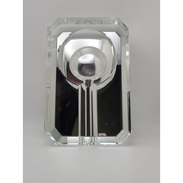 This handsome Thompson Crystal Cigar Ashtray is a show stopper. A must-have for any cigar smoker or collector. Original...
