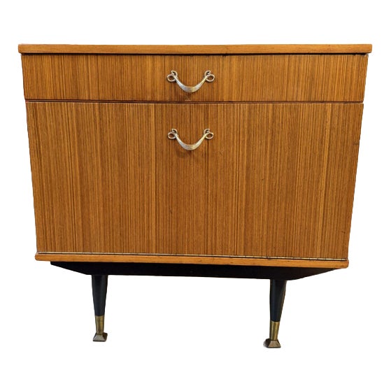 Mid-Century Italian Teak Commode For Sale