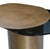 Set of 3 Modern Irregular Shaped Kaylee Coffee Table Set in Brass For Sale - Image 12 of 14