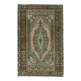 Turkish Vintage Rug 3'8" x 5'9" #20719 For Sale
