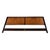 Brown John Stuart and Mount Airy Modern King Size Bed Headboard Walnut and Dark Wood For Sale - Image 8 of 11