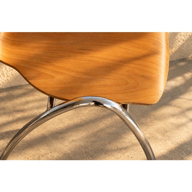 Vintage Stacking School Chair, 1970s For Sale - Image 4 of 8