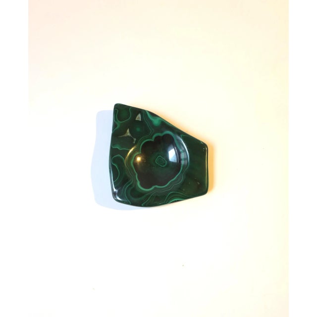 Contemporary Malachite Jewelry Dish For Sale - Image 3 of 11