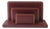 French Leather Mail Desk Holder, Cartier Style, Mid-20th Century, France For Sale