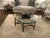 1970s Black & Glass Hexagon Coffee Table For Sale - Image 9 of 12