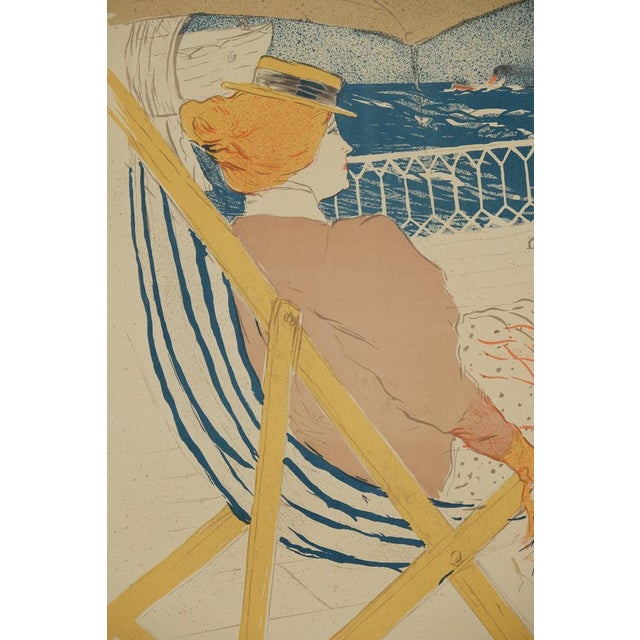 Modern Henri de Toulouse-Lautrec, Femme regardant la mer, Lithograph For Sale - Image 3 of 10