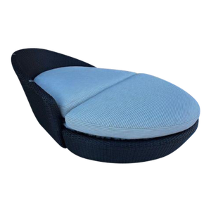 Wicker Lounger by Gloster