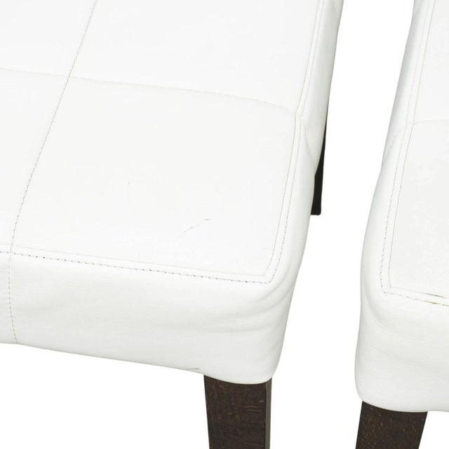 Cantoni One and Only Leather Dining Chairs For Sale - Image 9 of 10