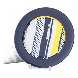 Roy Lichtenstein Rosenthal Porcelain Service Plate For Sale