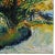 Mid 20th Century Expressionist Painting - Landscape With a Fir Tree For Sale - Image 5 of 7
