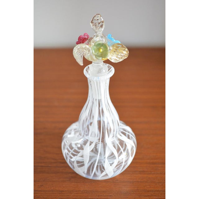 Venetian Murano Perfume Bottle, 1950s For Sale - Image 4 of 9
