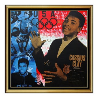 Late 20th Century Muhammad Ali, Steve Kaufman For Sale