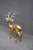 Solid Brass Deer Sculpture For Sale - Image 4 of 8