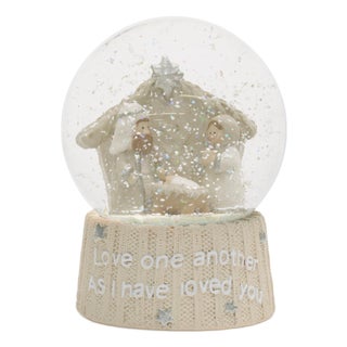 Holy Family Nativity Snow Globe For Sale