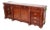 20th Century Art Nouveau Hand Carved Mahogany Wood Sideboard For Sale
