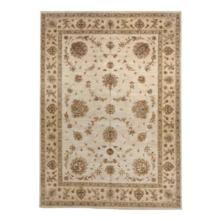 Early 21st Century Vintage Hand Knotted Wool Rug. 10'x 14' For Sale