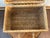 Vintage Wicker Picnic Basket With Double Handles & Latching Straps For Sale - Image 9 of 11