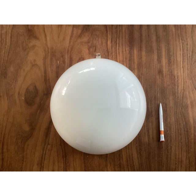 Glass Ceiling Lamp from Gispen, 1950s For Sale - Image 3 of 6