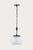 2020s Hudson Valley Lighting Clementon 11 in. 1 Light Pendant in Distressed Bronze Finish For Sale - Image 5 of 6