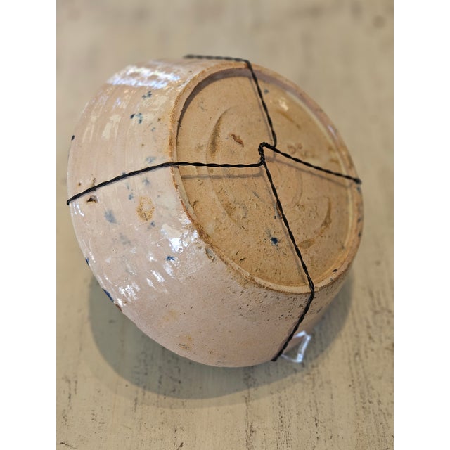 Mid 19th Century Spanish Ceramic Fajalauza Bowl From Granada For Sale - Image 4 of 7