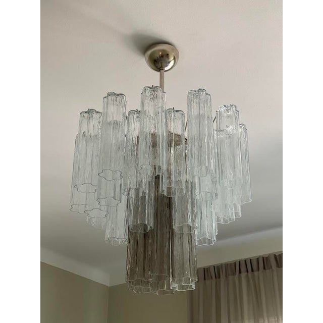 Murano Chandelier in Mixed Glasses For Sale - Image 4 of 10