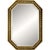 The Cavendish takes an elongated octagonal silhouette and dresses it in a richly ebonized band edged in gold rope-twist...