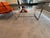 Vintage Set of 6 Mid-Century Modern Milo Baughman for Thayer Coggin Chrome Dining Chairs & Smoked Glass Dinning Table For Sale - Image 11 of 17