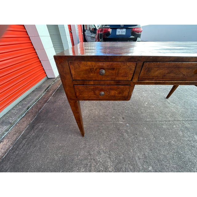 1940s Italian Louis XVI Style Desk For Sale - Image 10 of 10