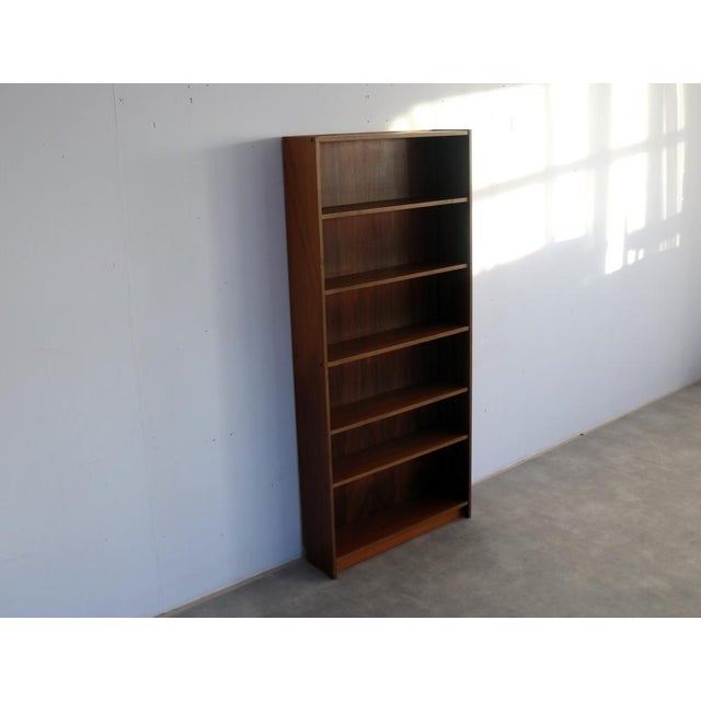 Mid-Century Modern Vintage Teak Bookcase, 1960s For Sale - Image 3 of 10