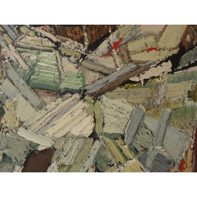 Modern After Nicolas de Stael, Abstract Composition, 20th Century, Lithograph For Sale - Image 3 of 5