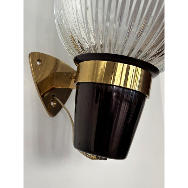 Glass LP5 Wall Lamps by Ignazio Gardella for Azucena, Italy, 1960s, Set of 2 For Sale - Image 13 of 17