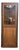 Vintage Oak Corner Cabinet with Glass Front, 1950s For Sale