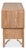 2020s British Colonial Drop Leaf Server with Caned Doors For Sale - Image 5 of 11