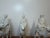 Vintage Three Wise Men on Camels Figurines Set of 3 White Ceramic Nativity Magi For Sale - Image 14 of 16