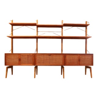 Teak Shelving System by Ingolf Bahus, Norway, 1960s For Sale
