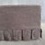 Brown Slipcovered Bench in 100% Pure Linen With Pleated Skirt Detail For Sale - Image 8 of 8