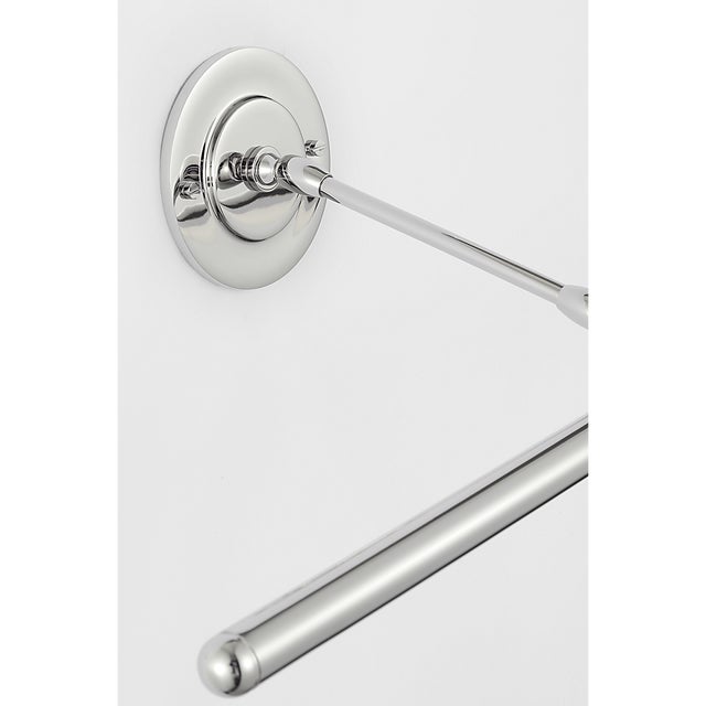 Visual Comfort Amber Lewis for Visual Comfort Signature Emery 24" Picture Light in Polished Nickel For Sale - Image 4 of 7
