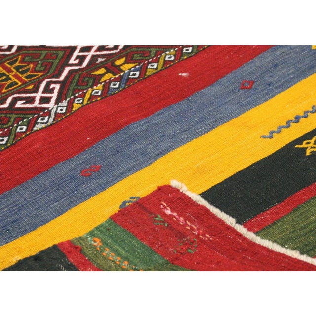 1960s Turkish Kilim For Sale - Image 4 of 6