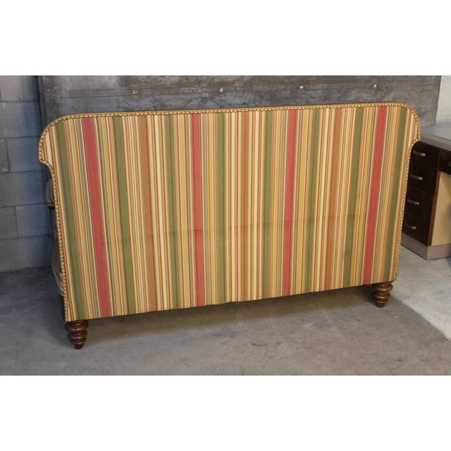 Antique Piedmontese Upholstered Sofa, 1850 For Sale - Image 4 of 7