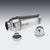 Vintage Art Deco Silver Plated Shaker by Asprey of London, 1930 For Sale - Image 6 of 17