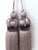 Pair of Dusty Mauve Luxury Key Tassels With Satin & Cut Velvet Details For Sale - Image 4 of 14