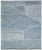 Textile 2020s Abstract Morocan Style Modern Wool Rug in Blue by Apadana For Sale - Image 7 of 7