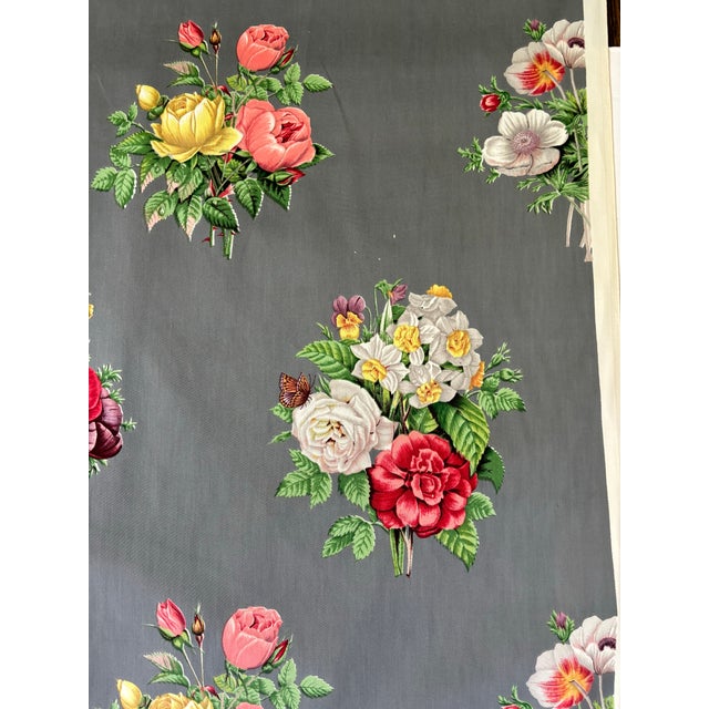 English 13 Yards Brunschwig & Fils Cotton Chintz Fabric For Sale - Image 3 of 5