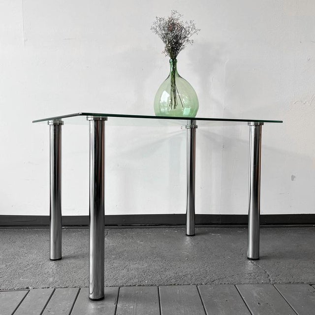 Italian Glass Table, 1990s For Sale - Image 4 of 18