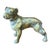 Vintage English Brass Dog Figure For Sale