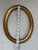 Late 20th Century Vintage Giltwood Style Oval Picture Frame With Beaded and Rope Trim - 8.5" X 11.25" For Sale - Image 5 of 11