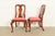 Henkel Harris Queen Anne Solid Cherry Wood Dining Chairs, Set of Six For Sale In South Bend - Image 6 of 14